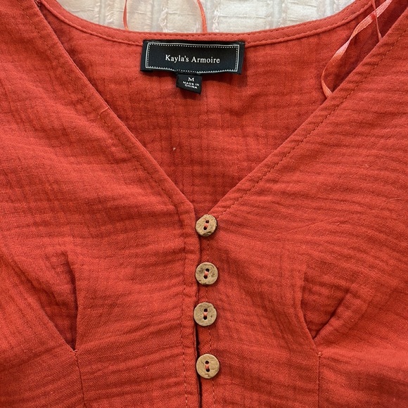 Cropped blouse - Picture 3 of 5